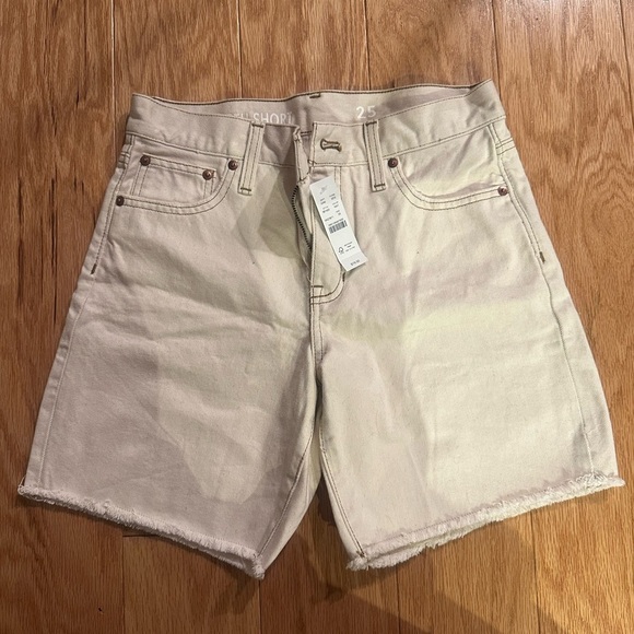 NWT J.Crew Midlength Shorts Size 25 - Picture 2 of 5